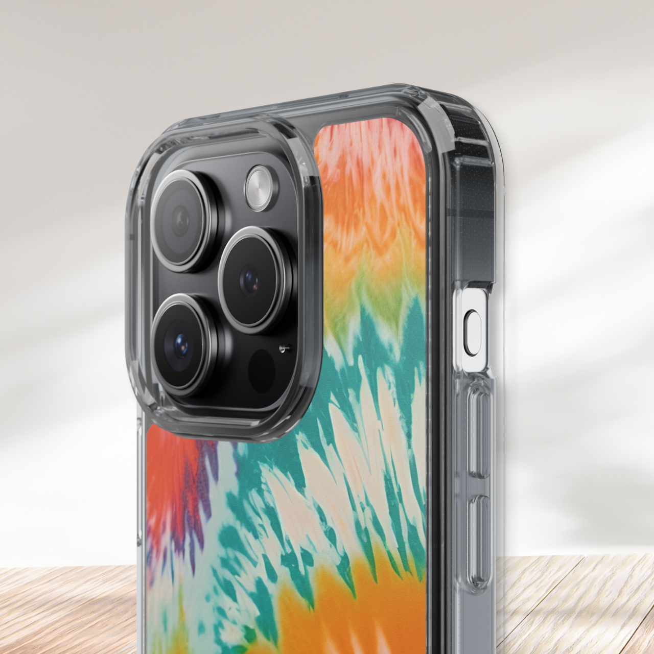 Vibrant Festival Tie Dye ClearCase
