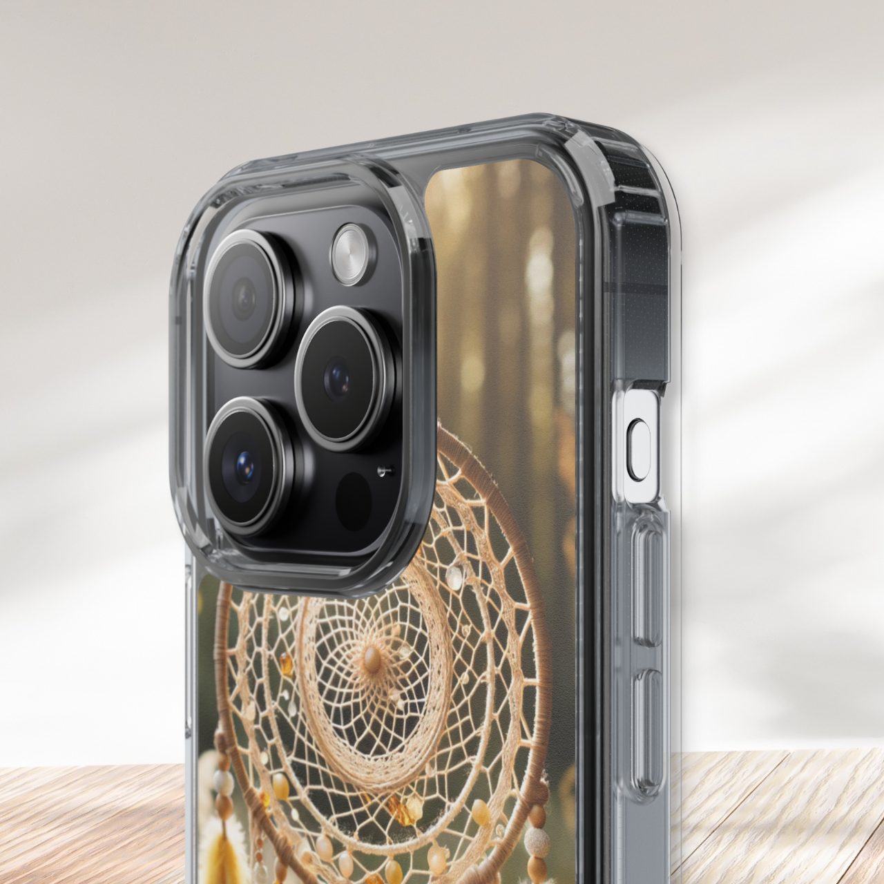 Sunlit Dreams Dreamcatcher Clear Case