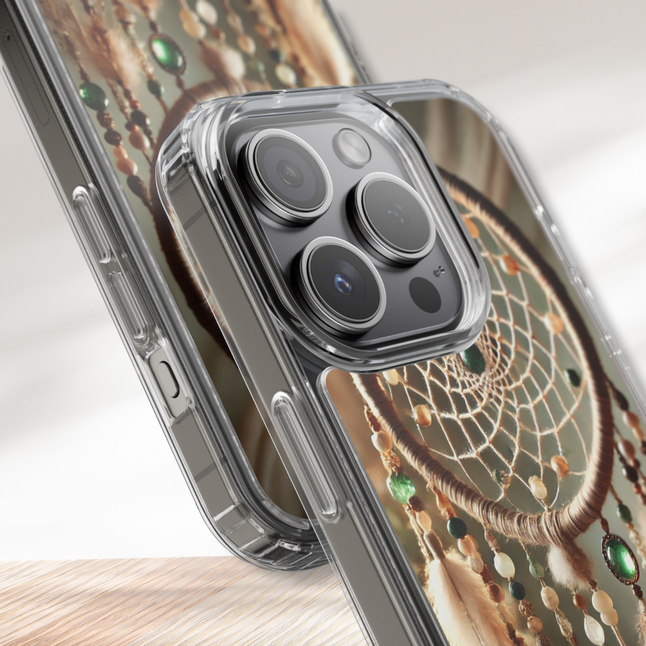 Boho Dreamcatcher Clear Case