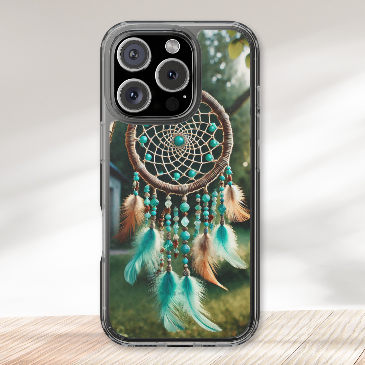 Turquoise Dream Dreamcatcher Clear Case