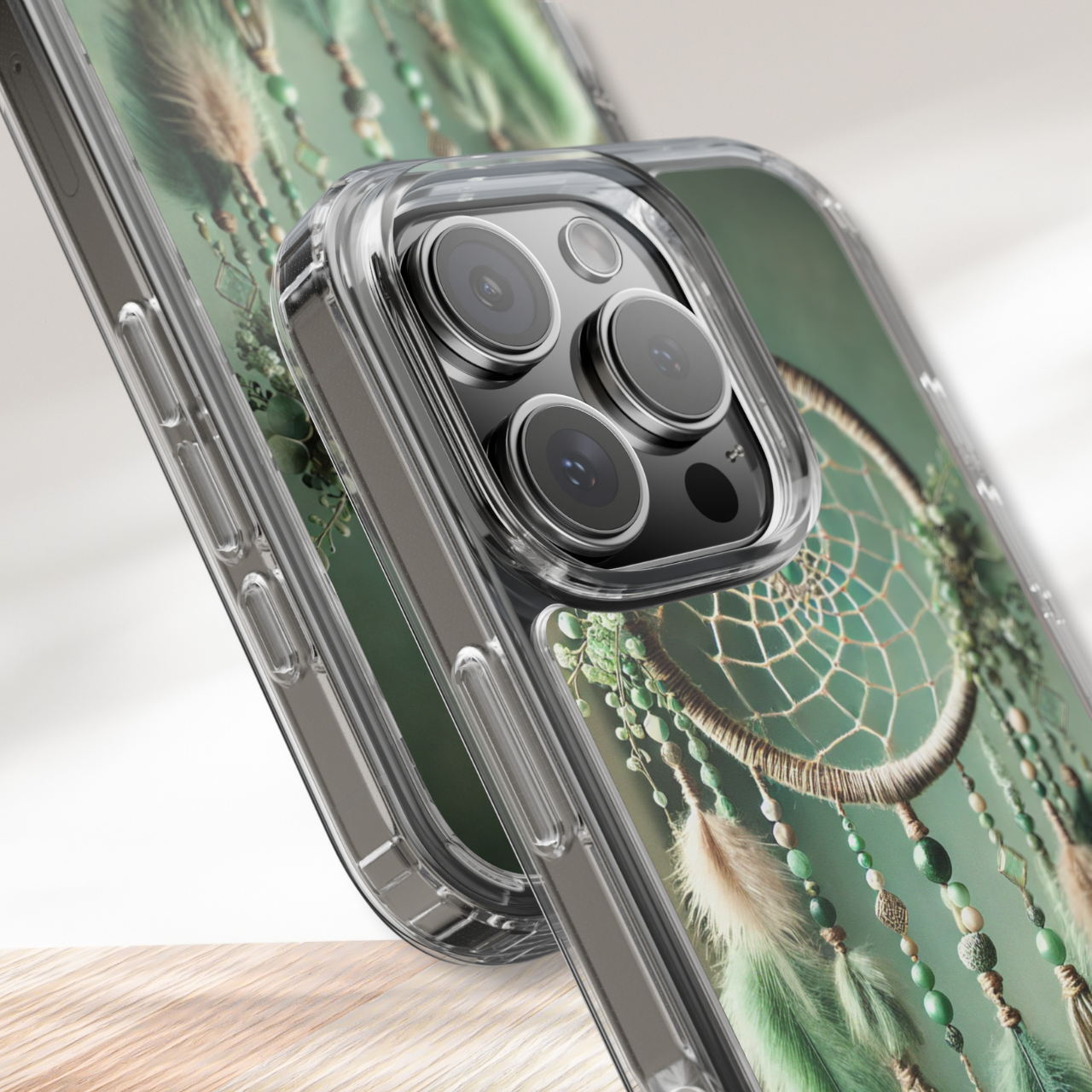Eucalyptus Dream Dreamcatcher Clear Case