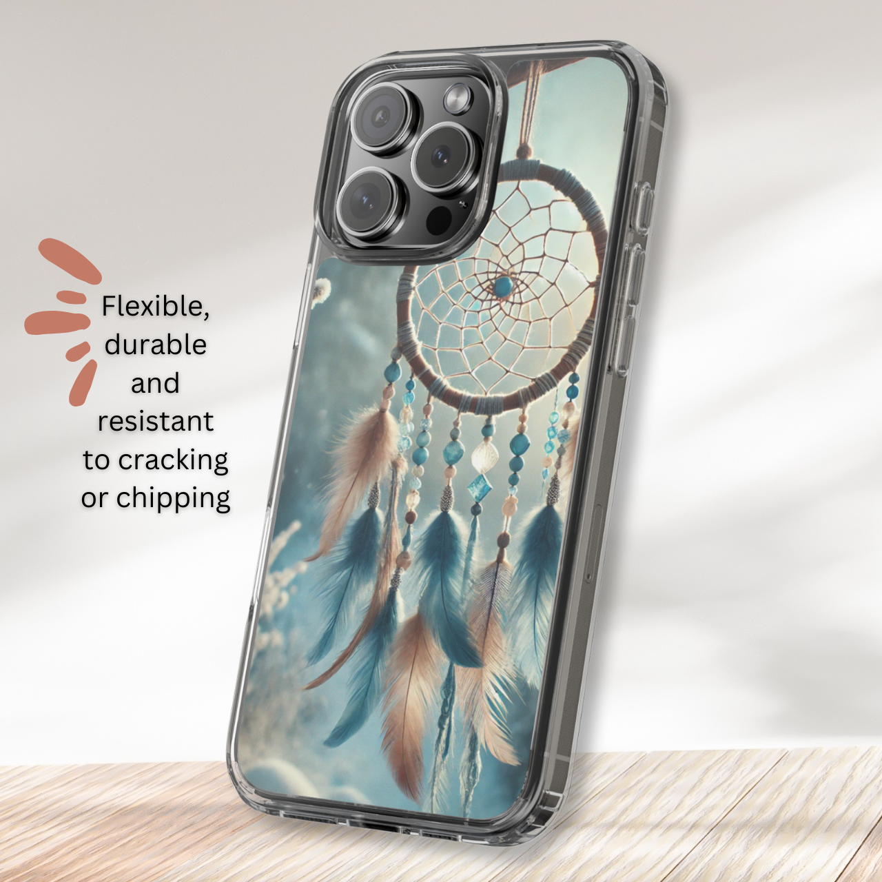 Winter Dreams Dreamcatcher Clear Case
