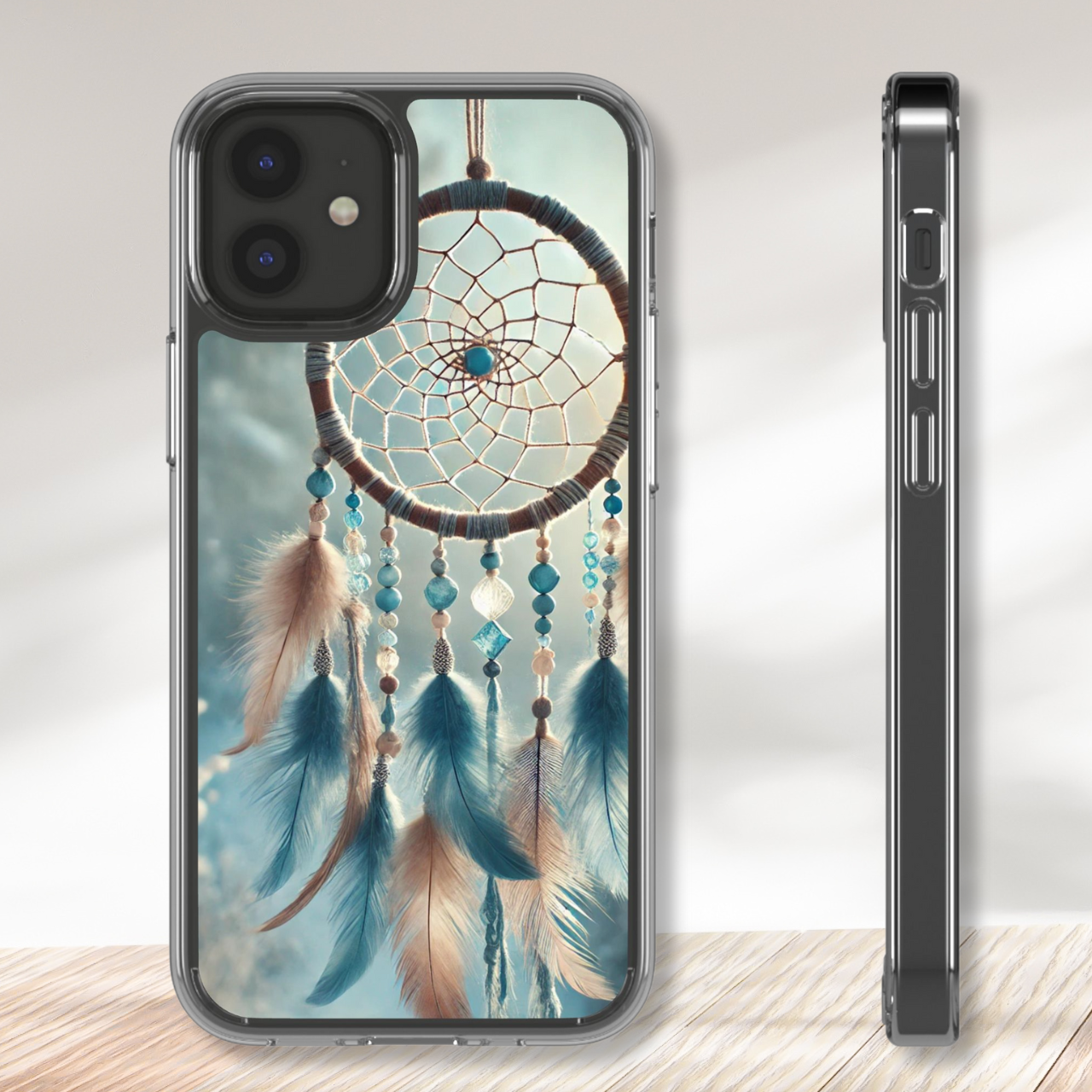 Winter Dreams Dreamcatcher Clear Case