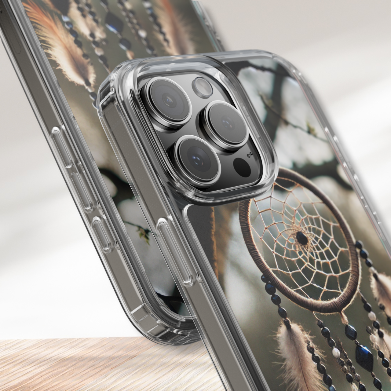 Midnight Dream Dreamcatcher Clear Case