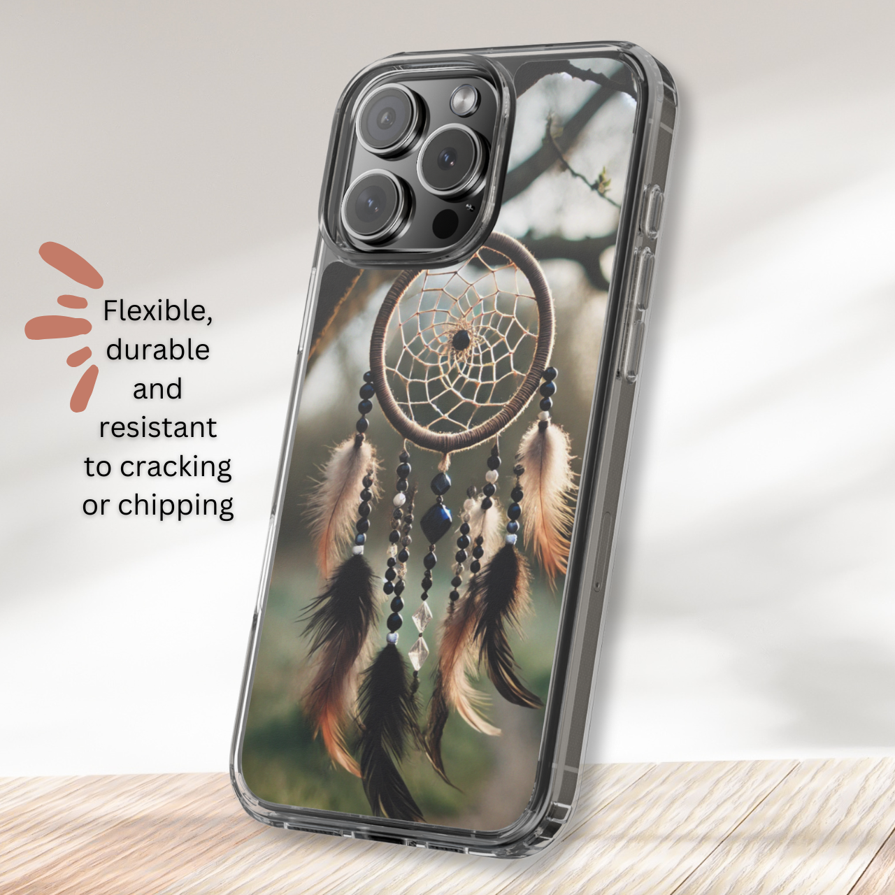Midnight Dream Dreamcatcher Clear Case