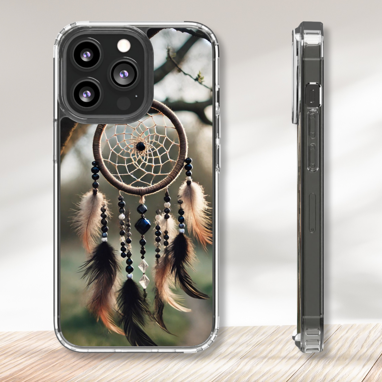 Midnight Dream Dreamcatcher Clear Case