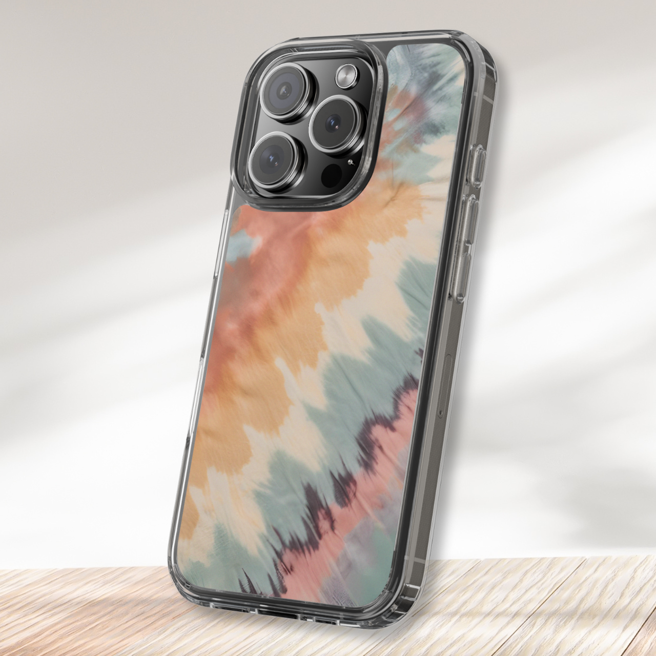 Sahara Sky Tie Dye Clear Case