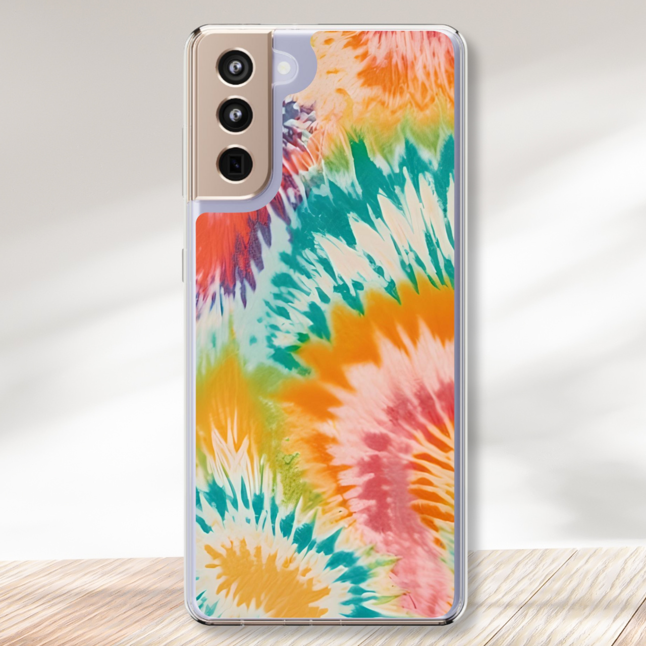 Vibrant Festival Tie Dye ClearCase