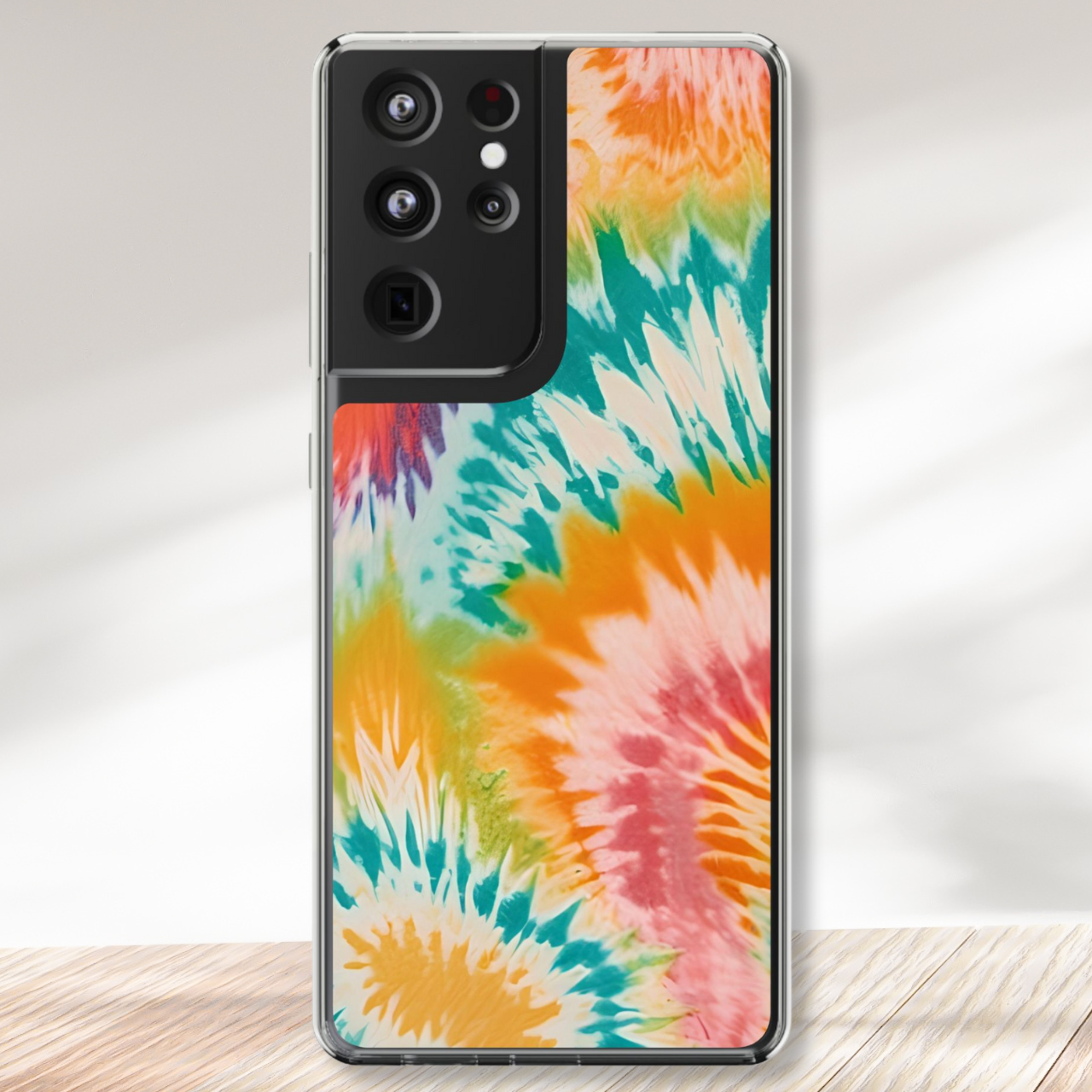 Vibrant Festival Tie Dye ClearCase