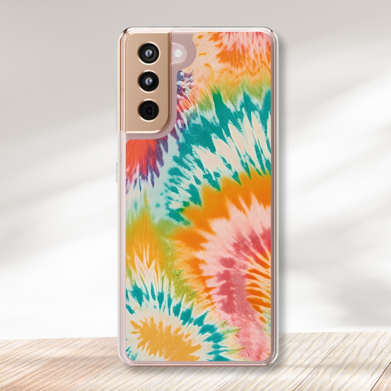 Vibrant Festival Tie Dye ClearCase