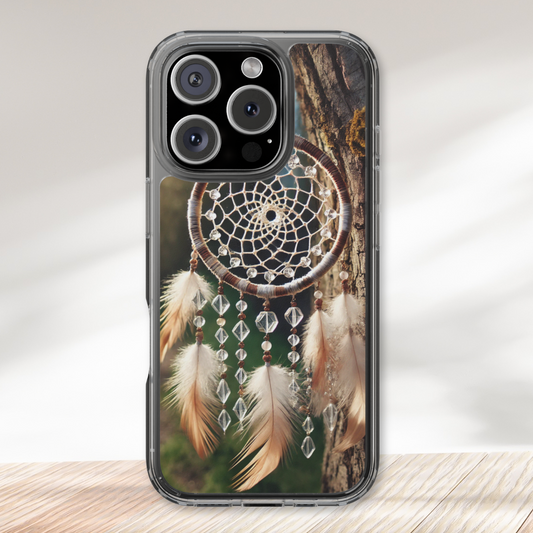 Crystal Clear Quartz Dreamcatcher Clear Case