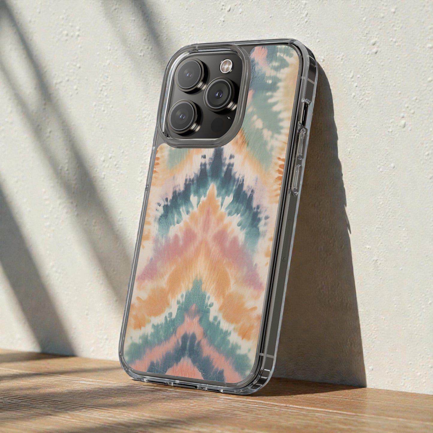 Pastel Chevron Tie Dye